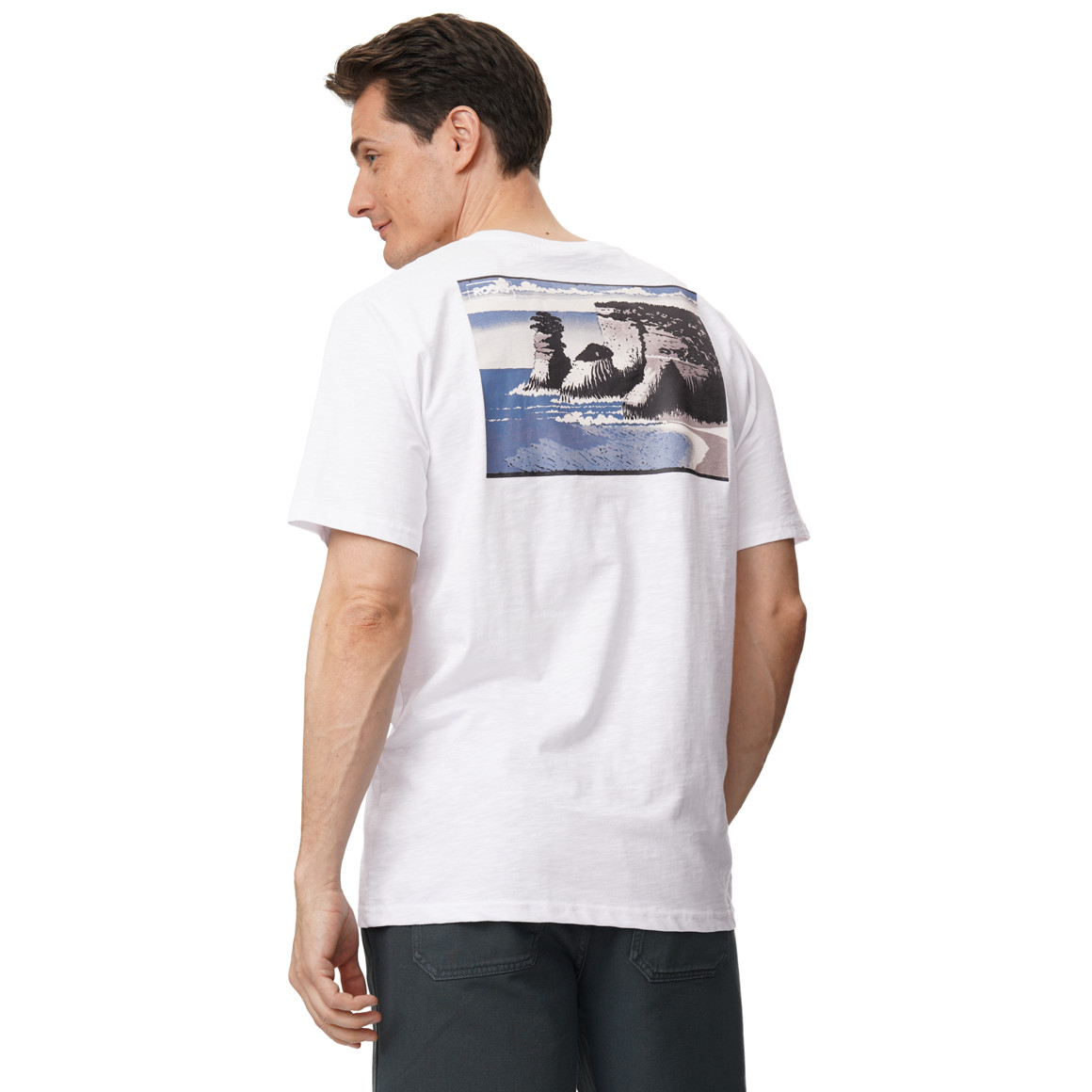 Herren T-Shirt mit Rückenprint