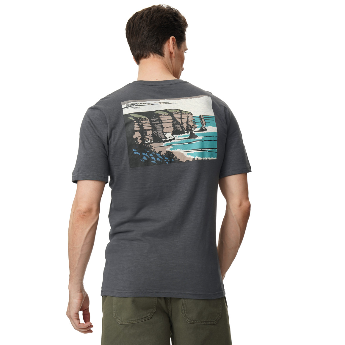 Herren T-Shirt mit Rückenprint