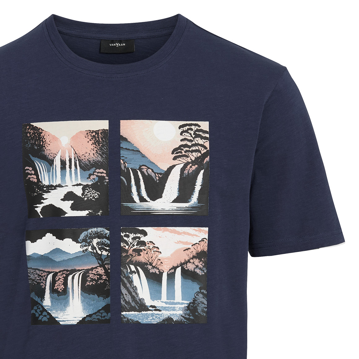 Heren T-shirt met print