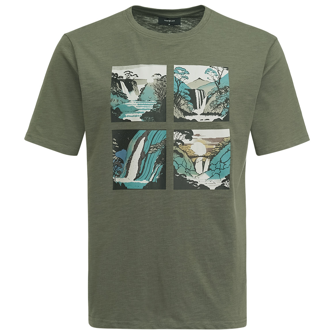 Heren T-shirt met print