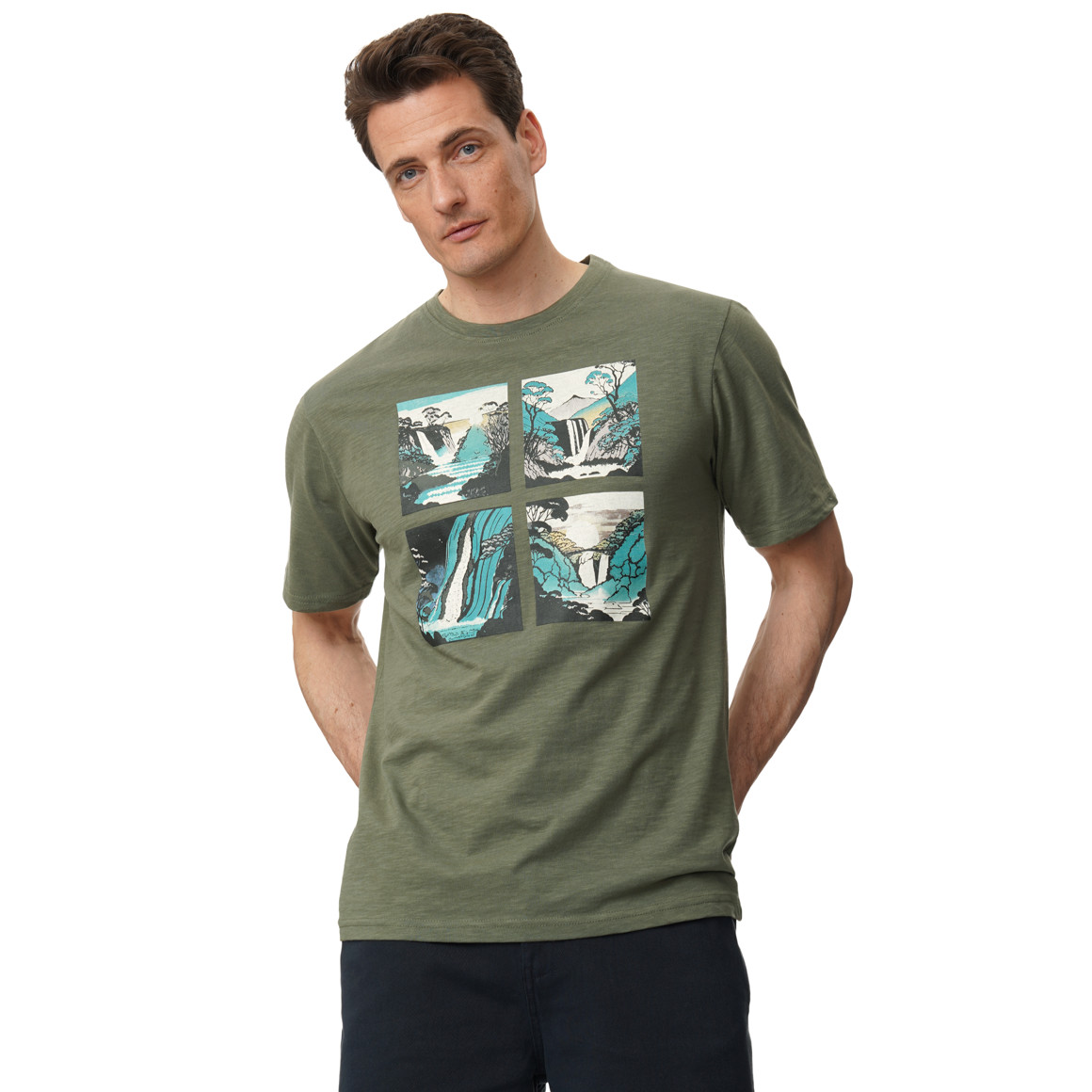 Heren T-shirt met print