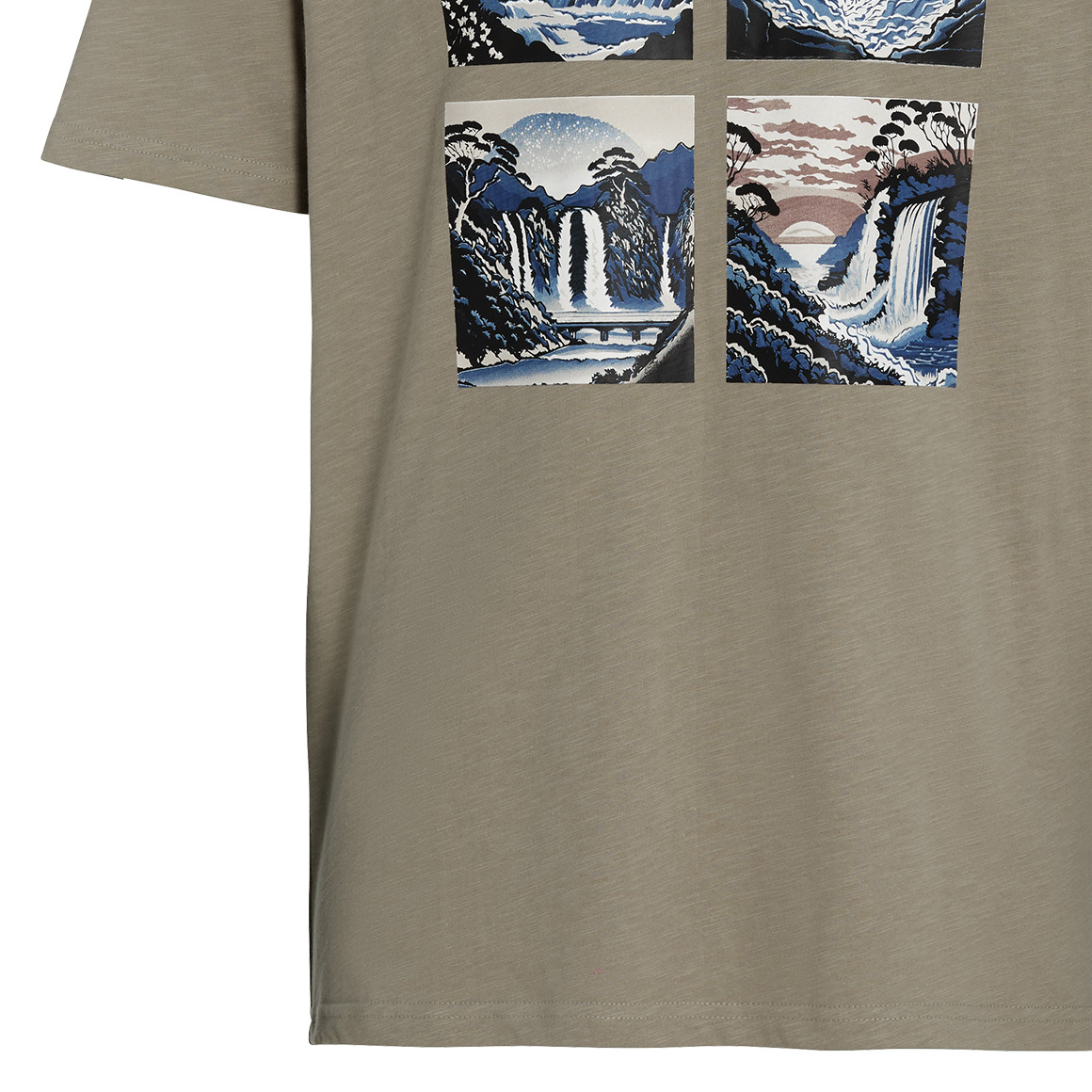 Heren T-shirt met print