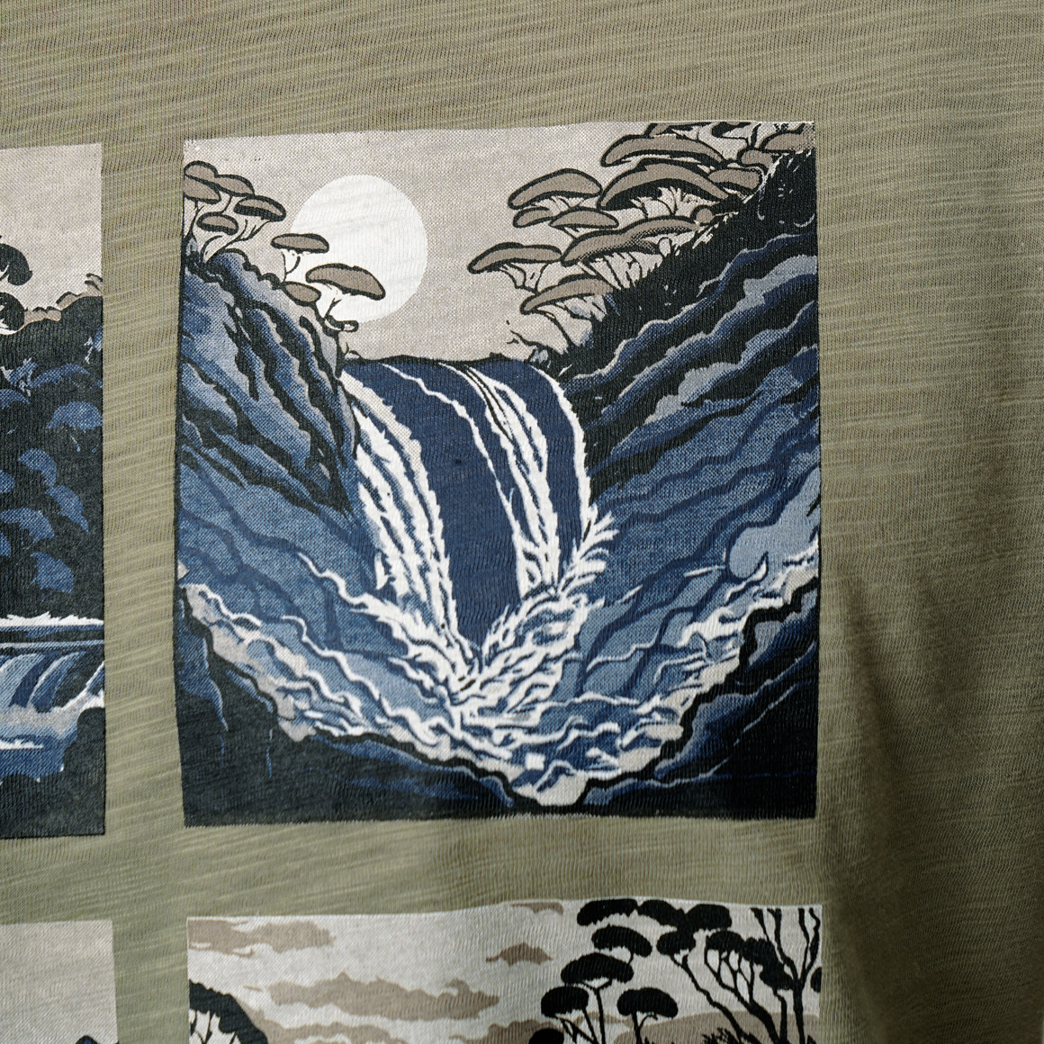 Heren T-shirt met print