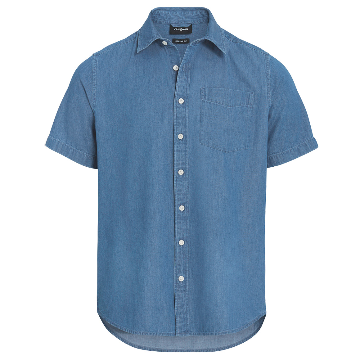 Herren Hemd in Jeans-Optik