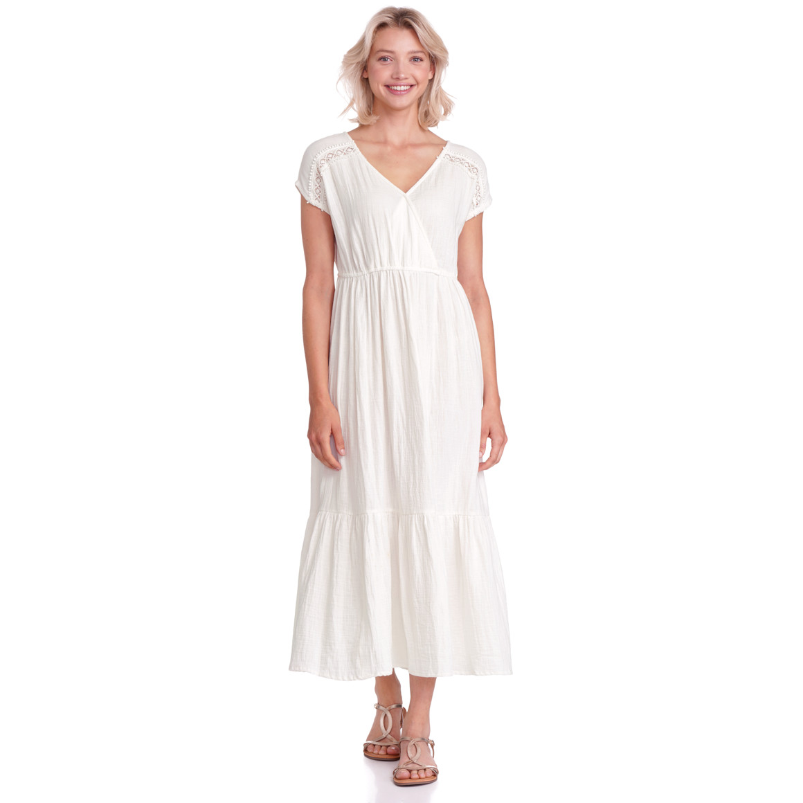 Damen Musselin-Kleid aus Baumwolle