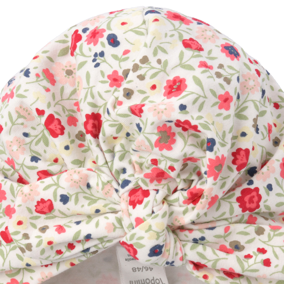 Baby Turban-Mütze mit Blumen-Allover