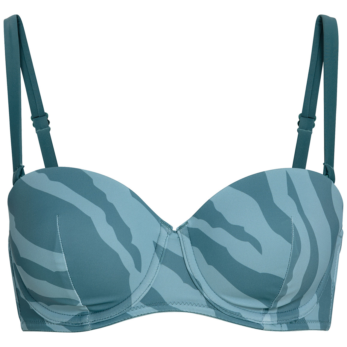Damen Bikinioberteil im Animal-Look