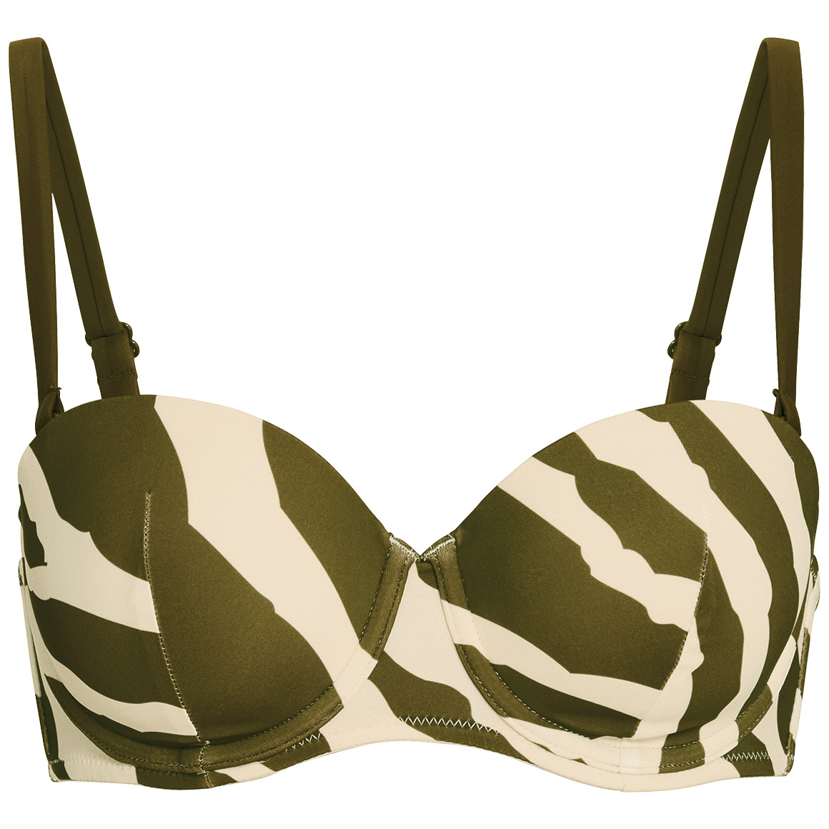 Damen Bikinioberteil im Animal-Look