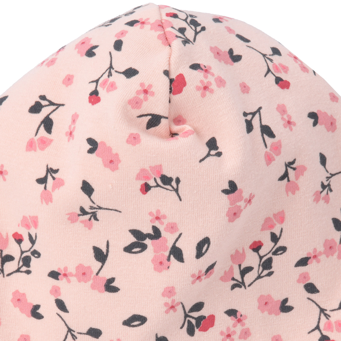 Babymuts met bloemen all-over