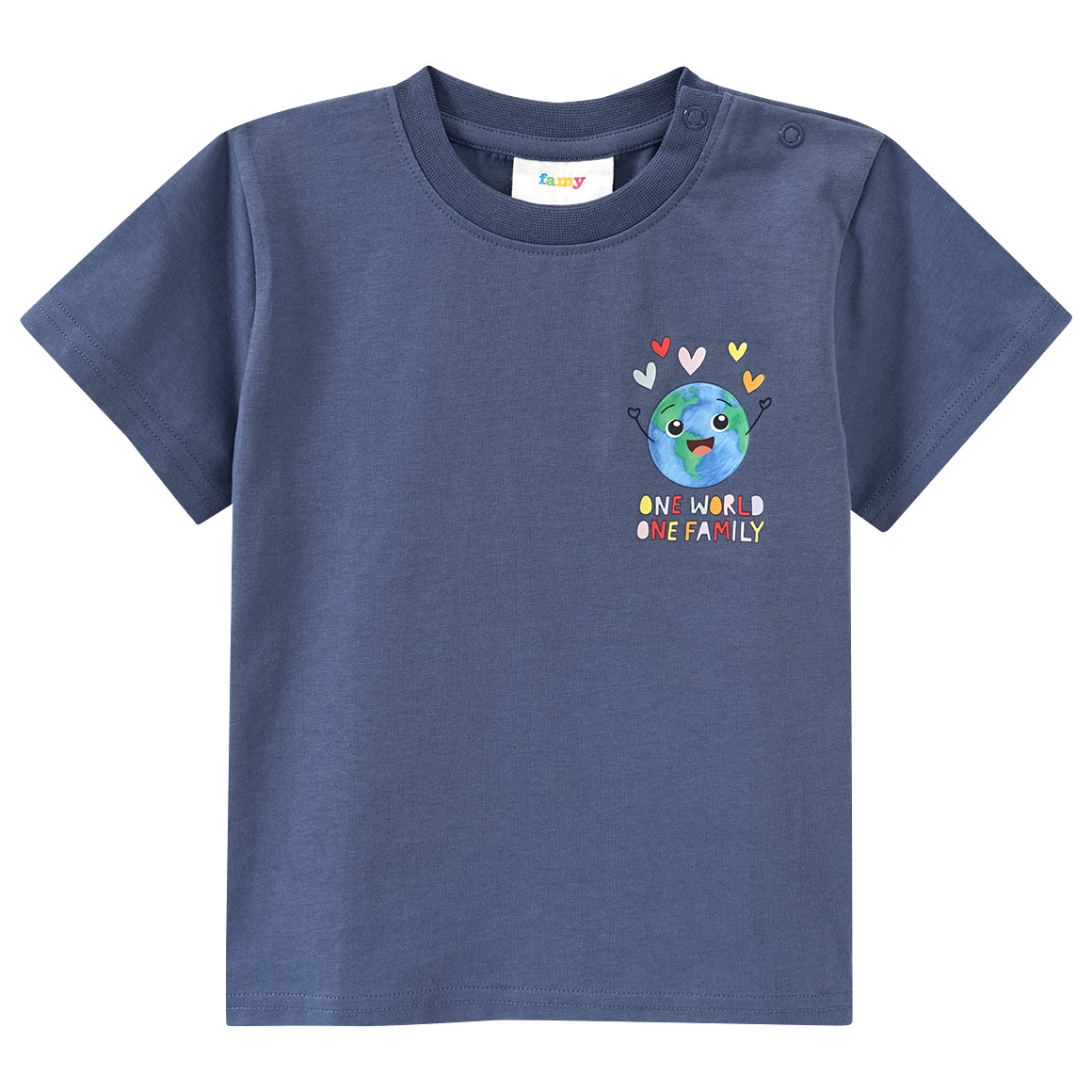 Baby T-shirt met tekstprint