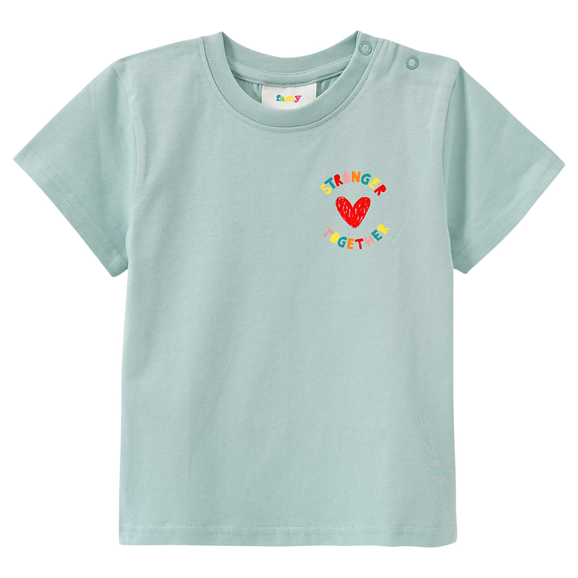 Baby T-shirt met tekstprint