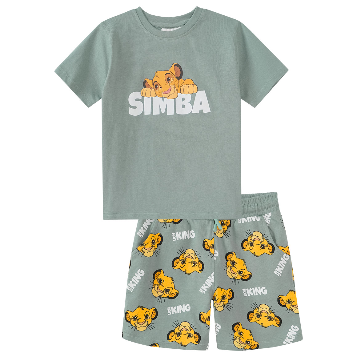 Der König der Löwen T-Shirt und Shorts im Set