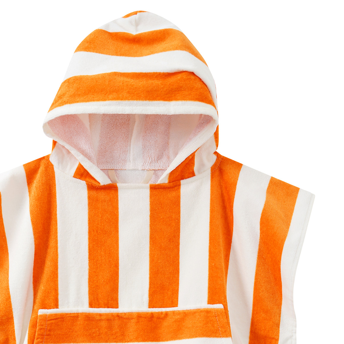 Kinder Badeponcho mit Streifen