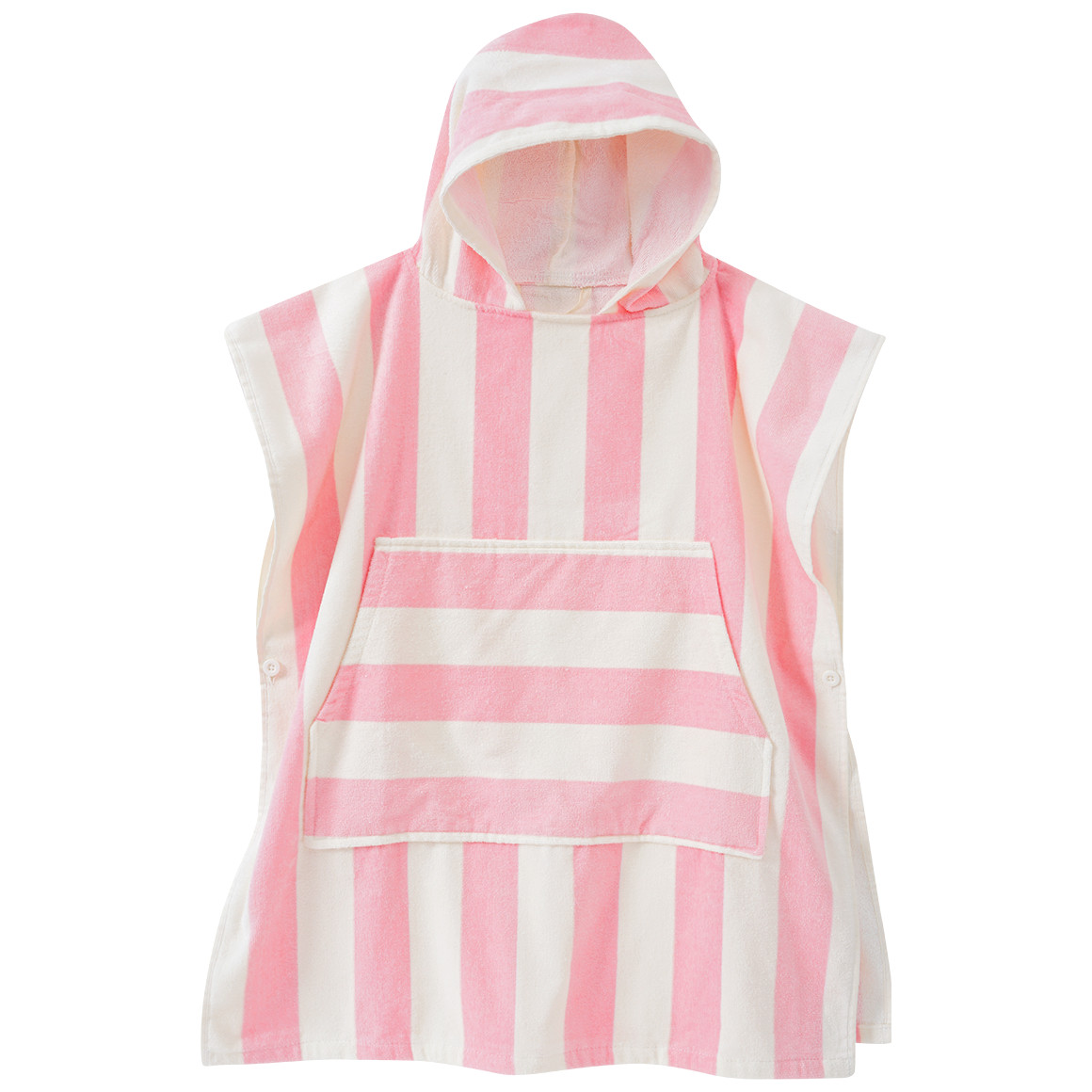 Kinder Badeponcho mit Streifen