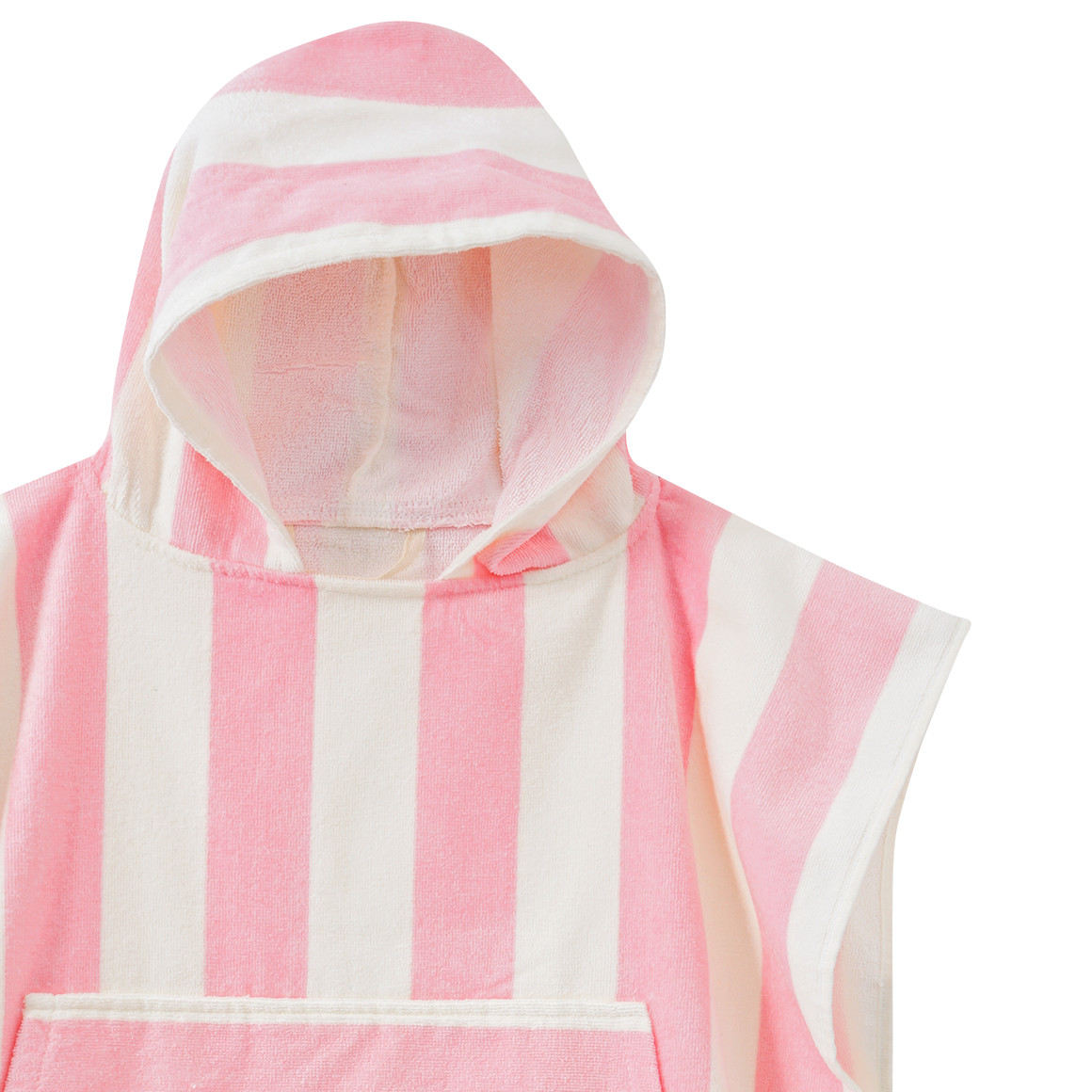Kinder Badeponcho mit Streifen