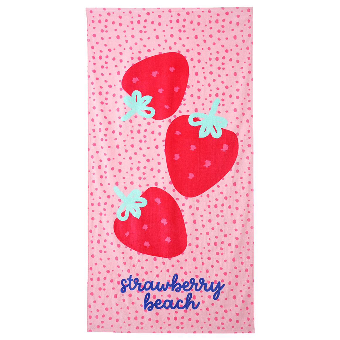 Badetuch mit sommerlichem Motiv