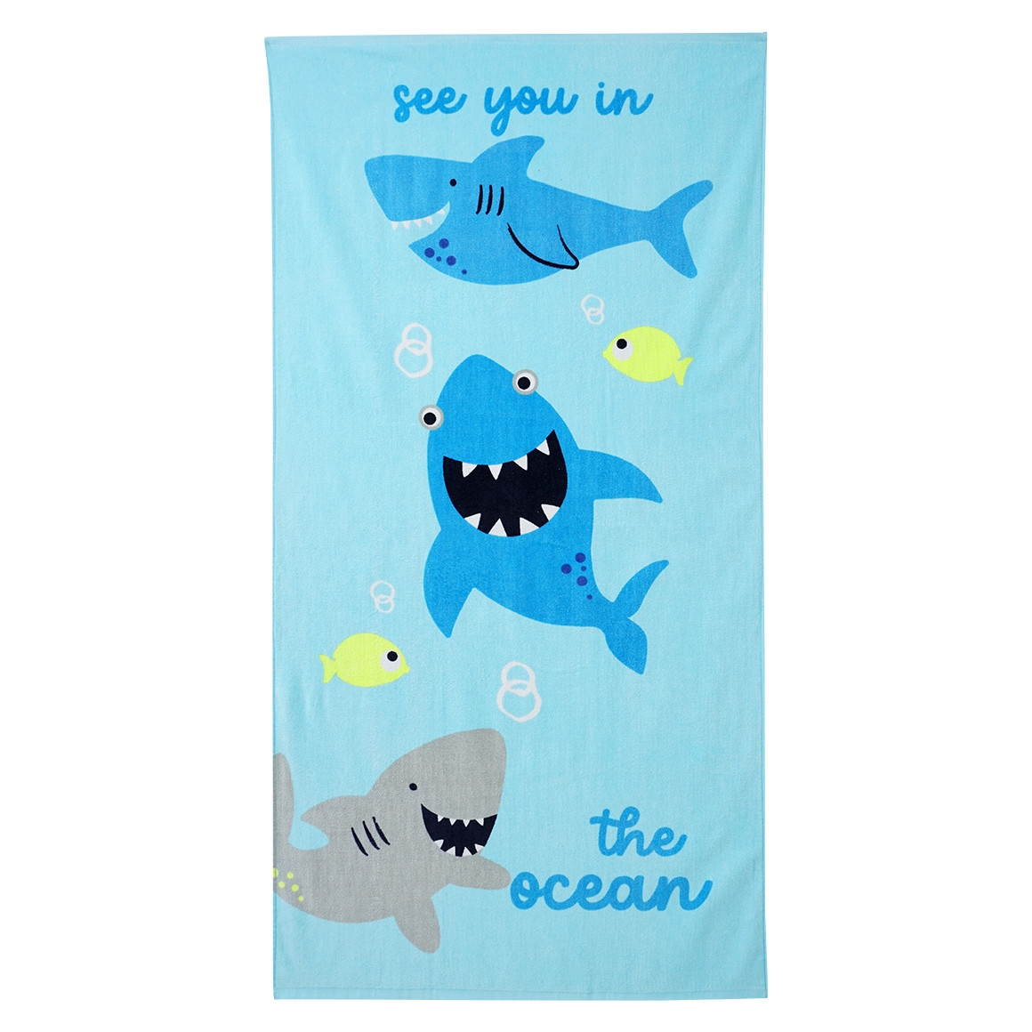 Badetuch mit sommerlichem Motiv