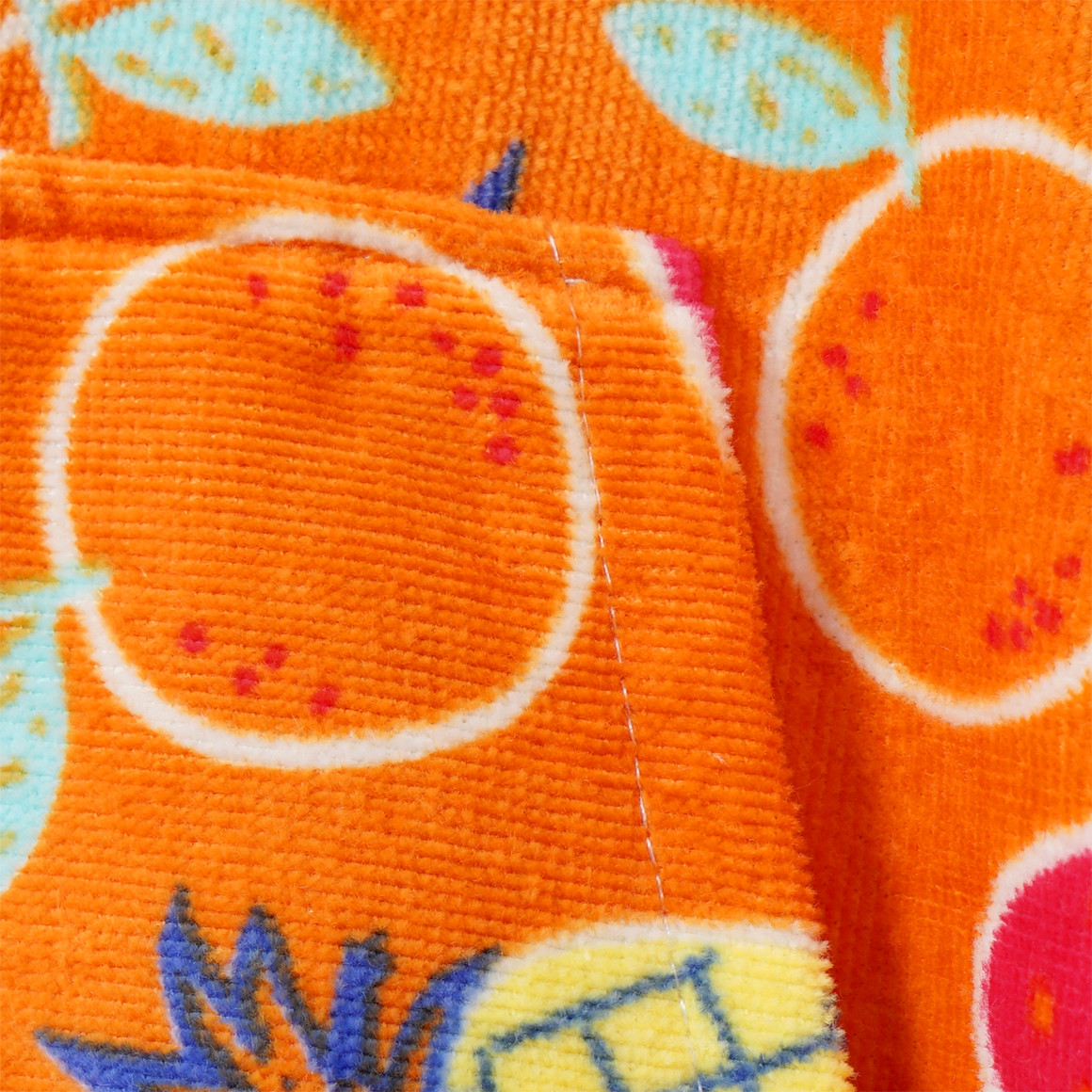 Kinder Badeponcho mit Allover-Print