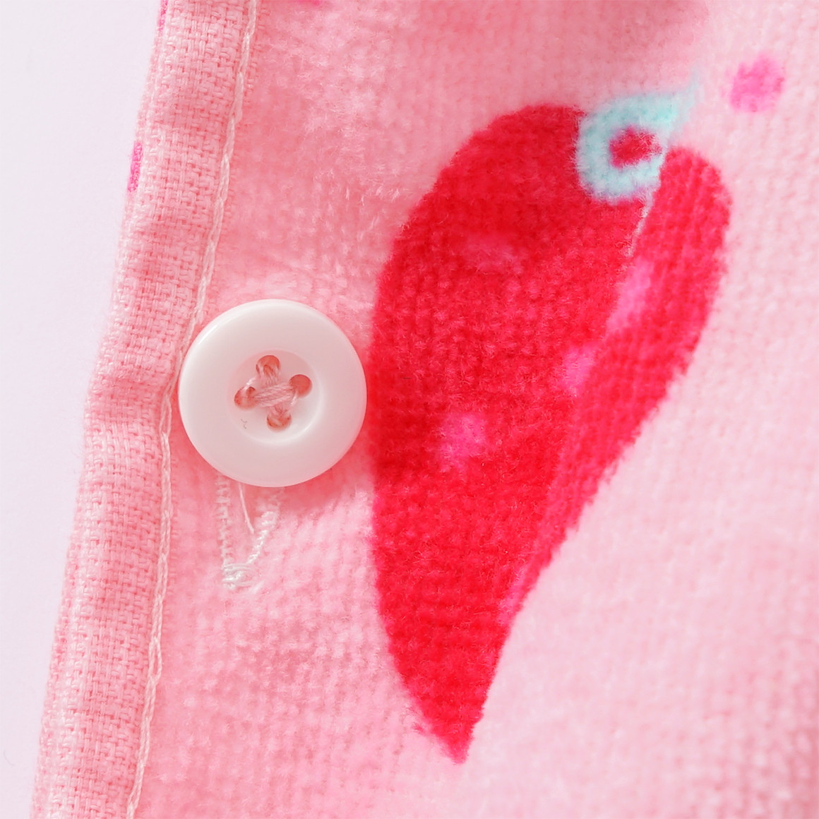 Kinder Badeponcho mit Allover-Print