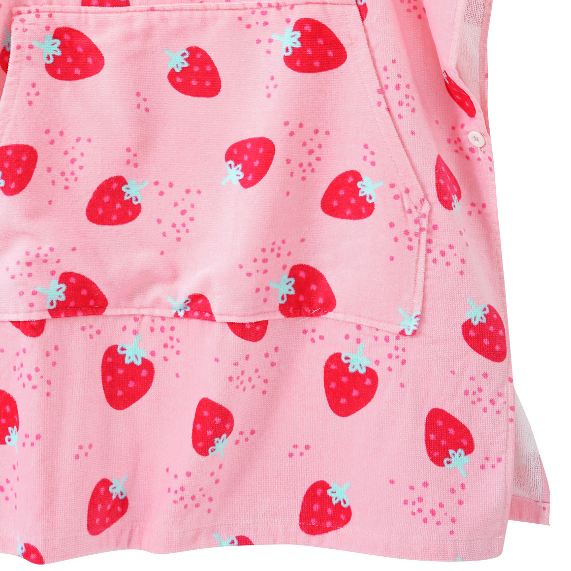 Kinder Badeponcho mit Allover-Print