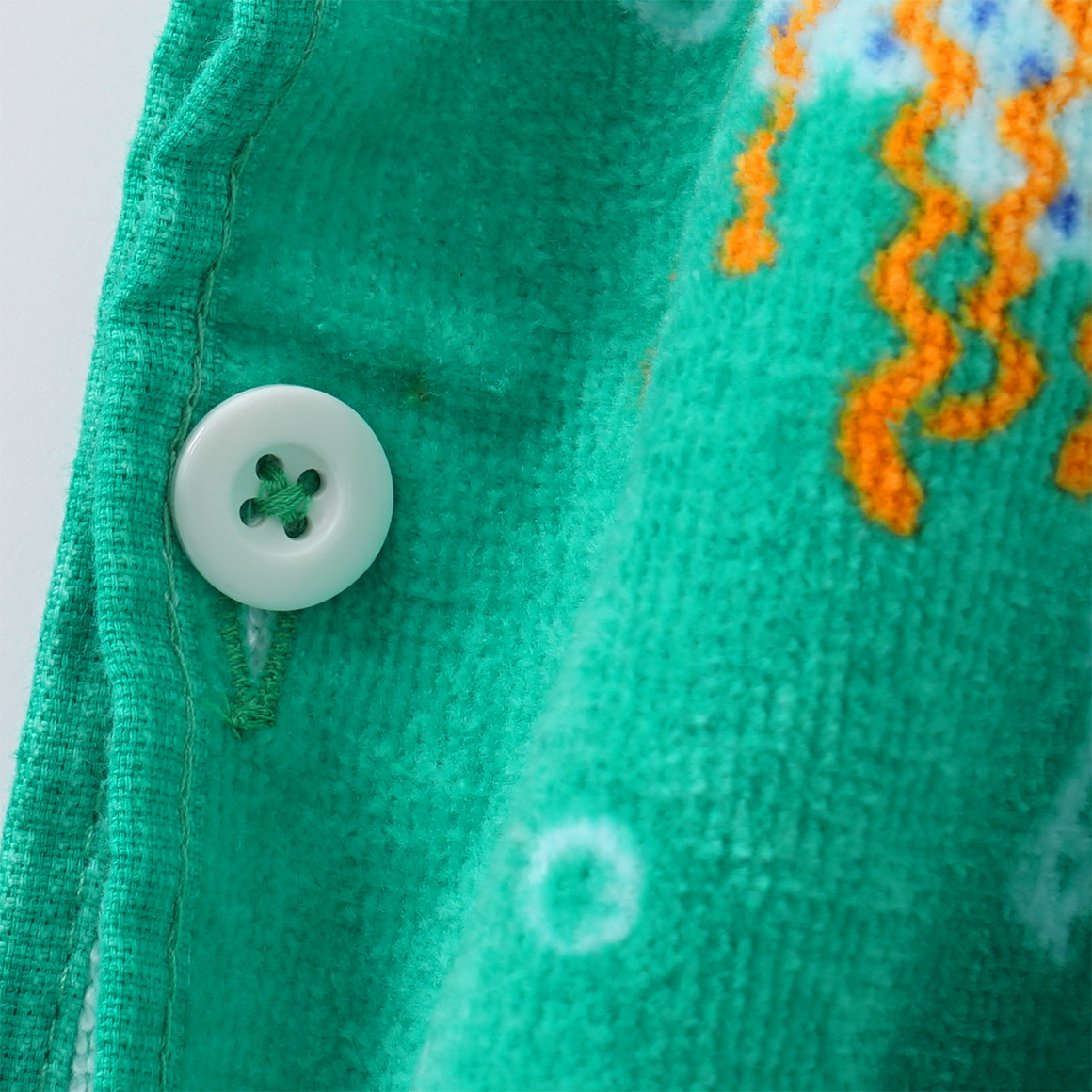 Kinder Badeponcho mit Allover-Print