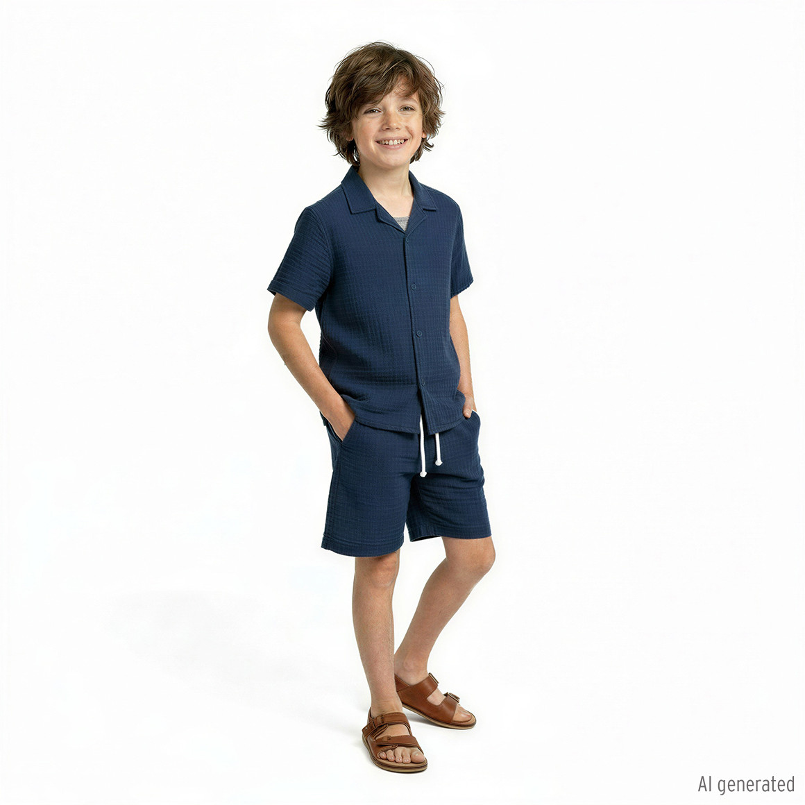 Jungen Shorts aus Baumwolle