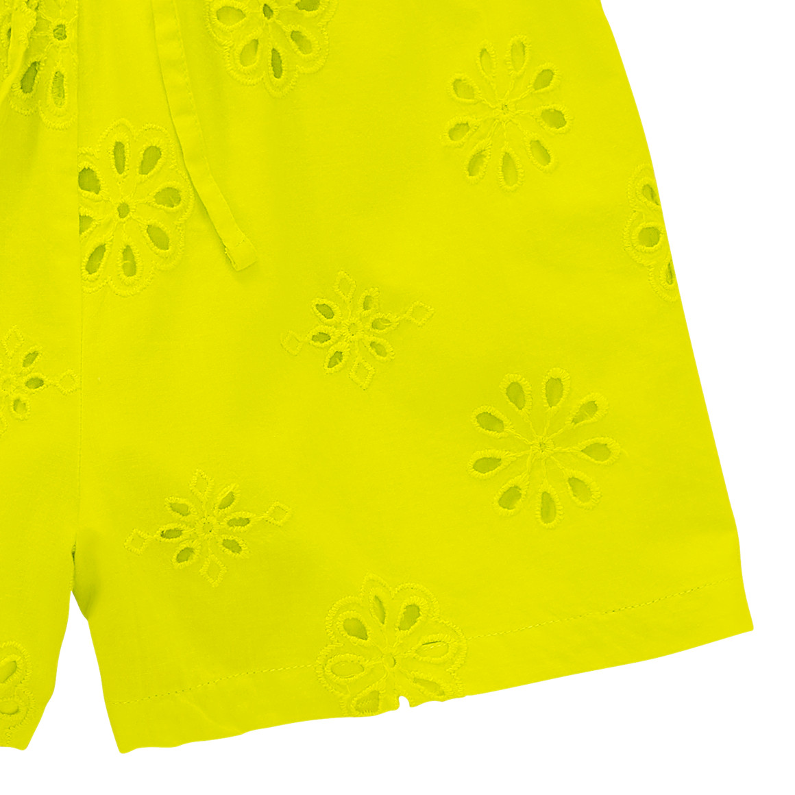 Mädchen Shorts mit Lochstickerei