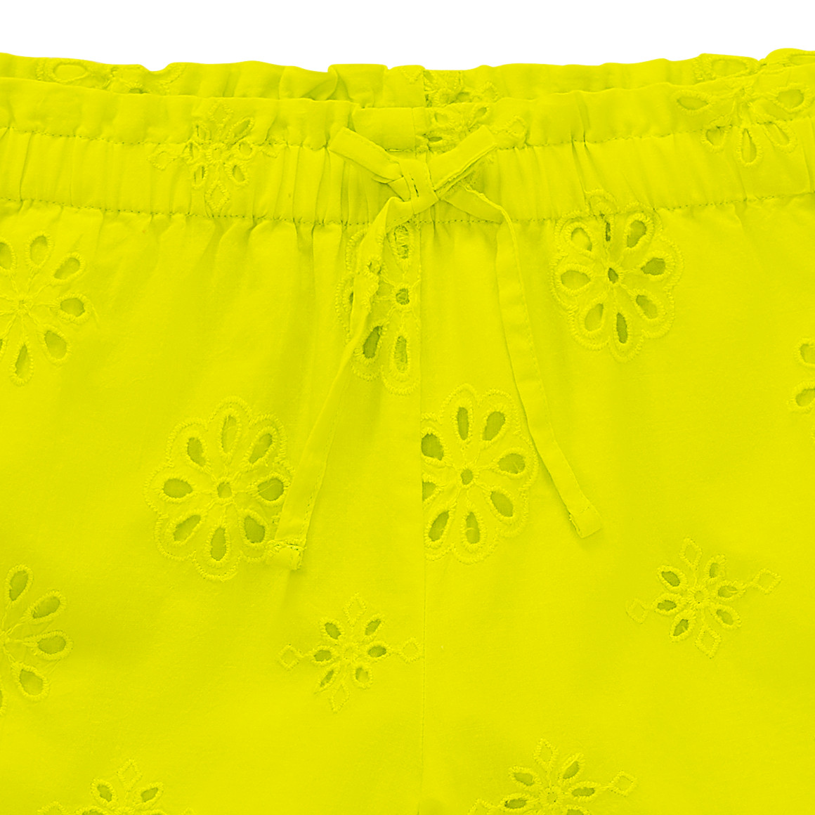 Mädchen Shorts mit Lochstickerei