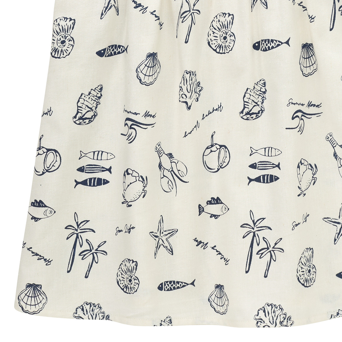 Mädchen Bluse mit Allover-Print