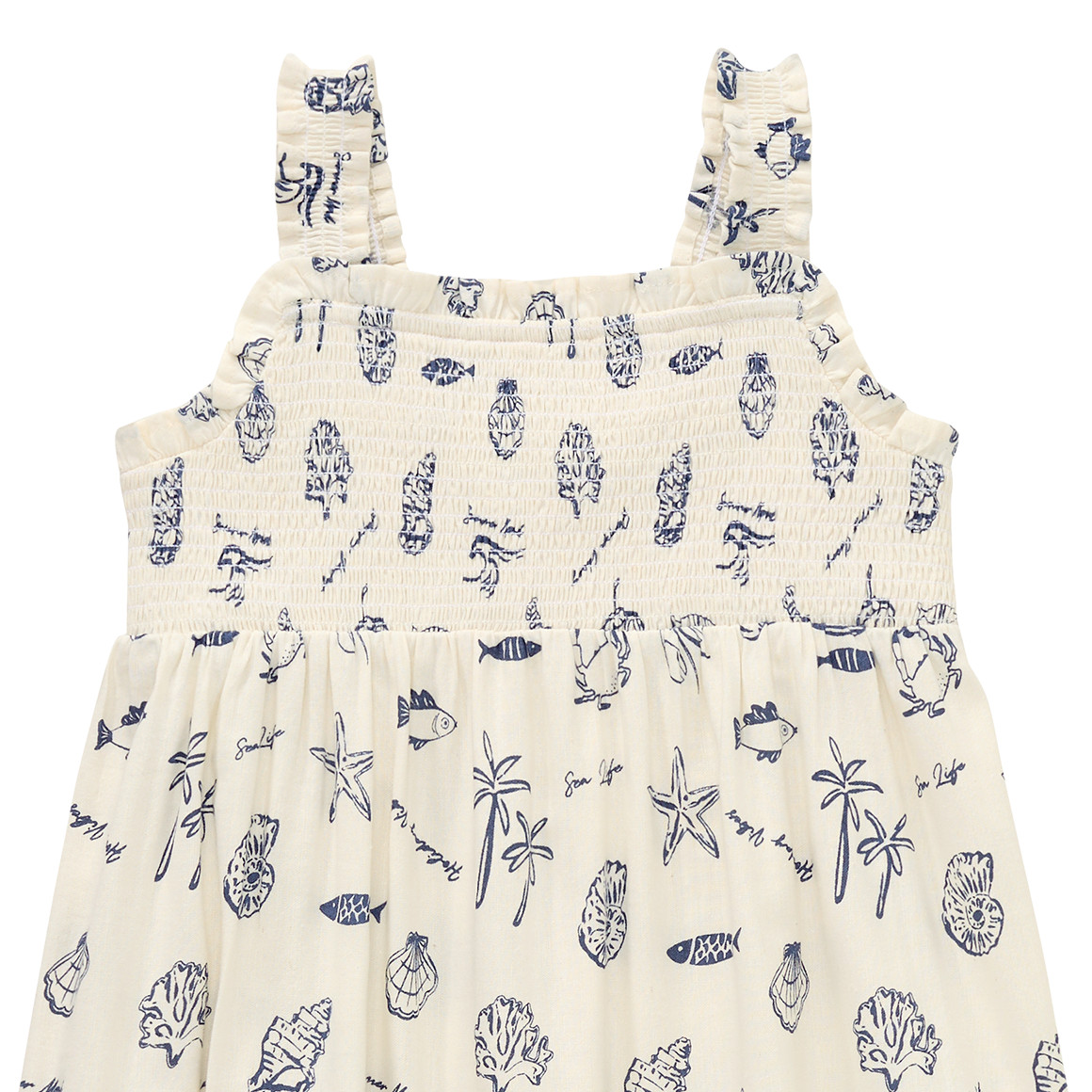 Mädchen Kleid mit Allover-Print