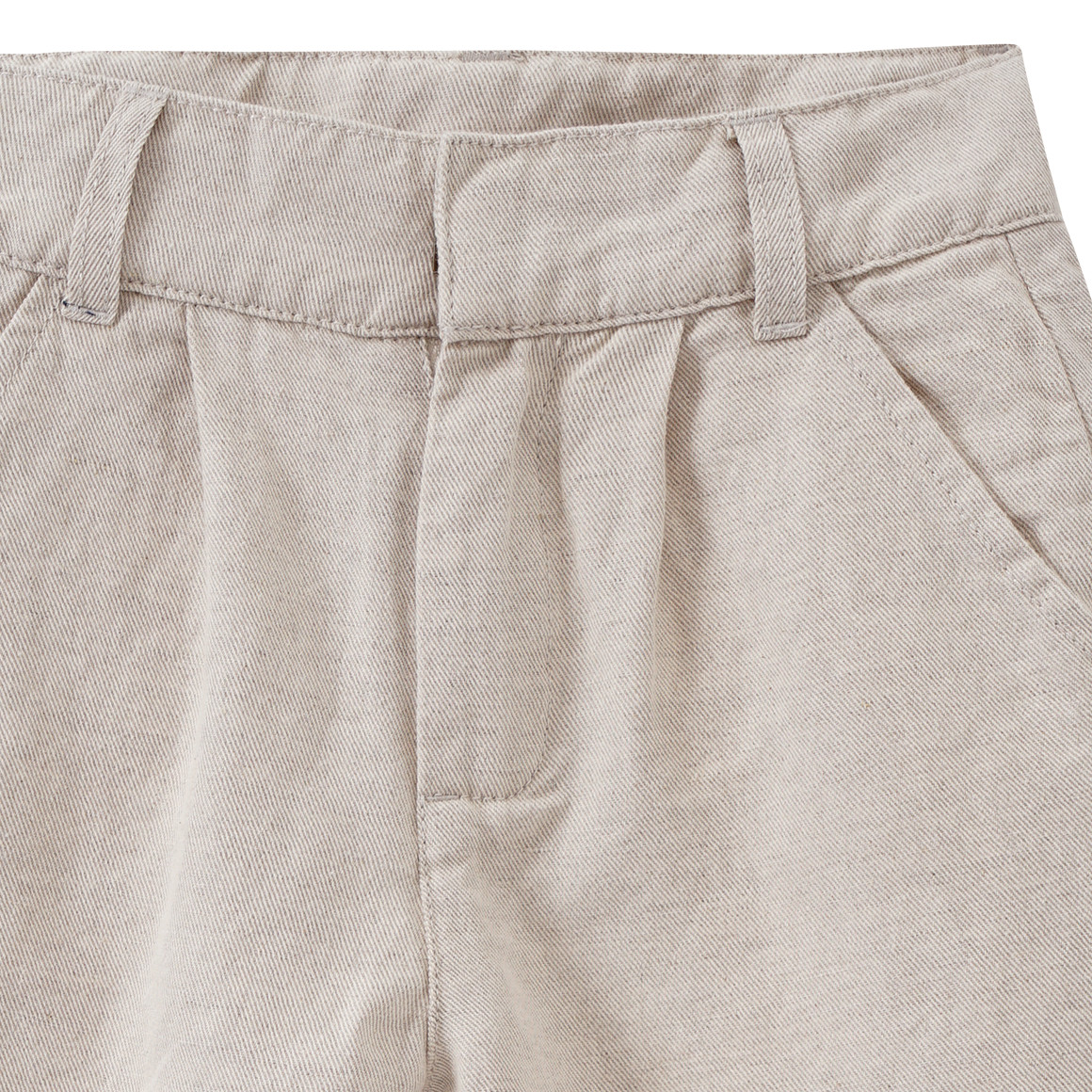 Jungen Shorts mit Leinen