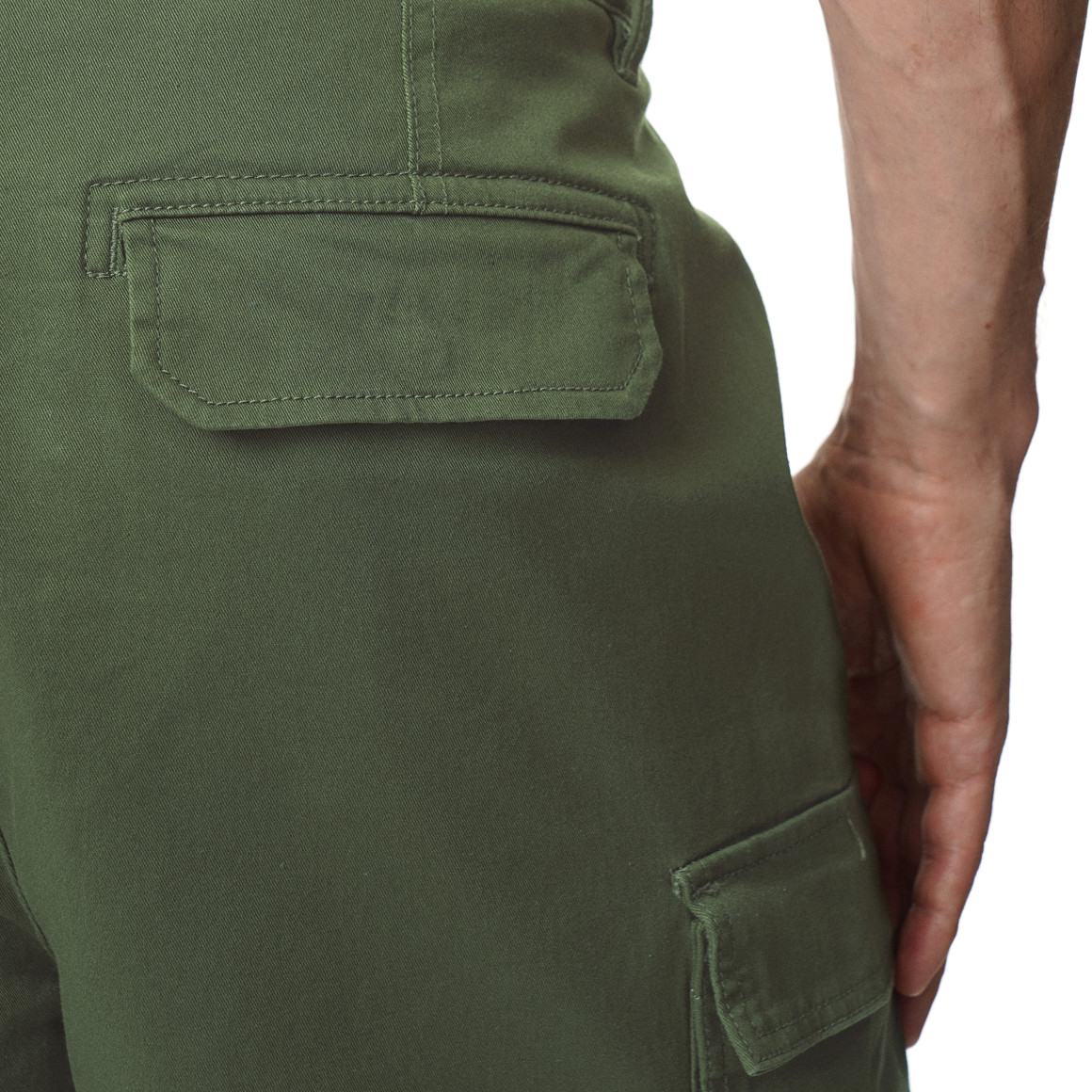 Herren Cargo-Shorts mit Bio-Baumwolle