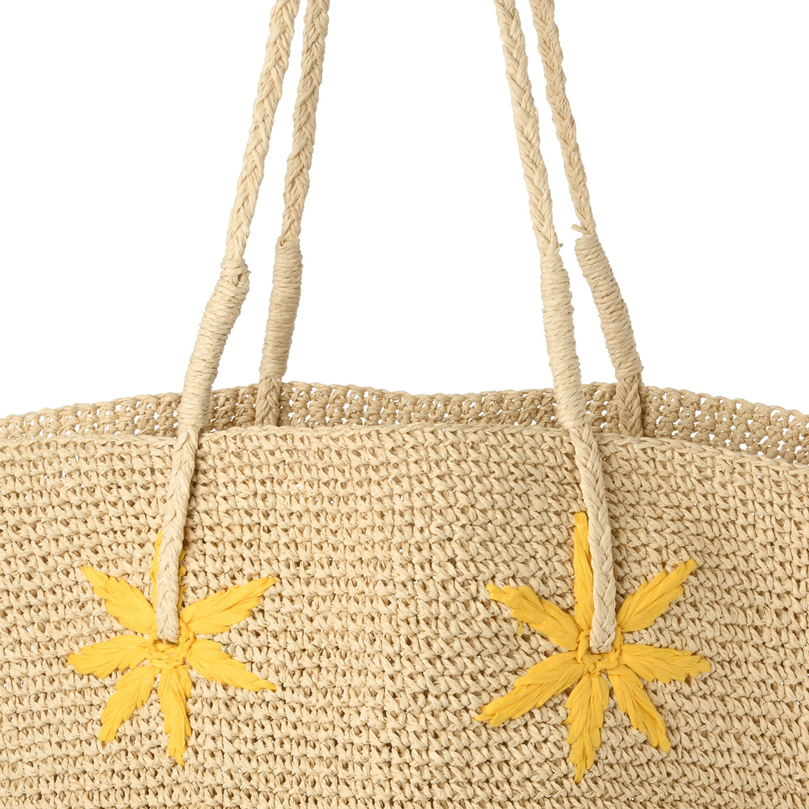 Strandtasche aus strukturiertem Material