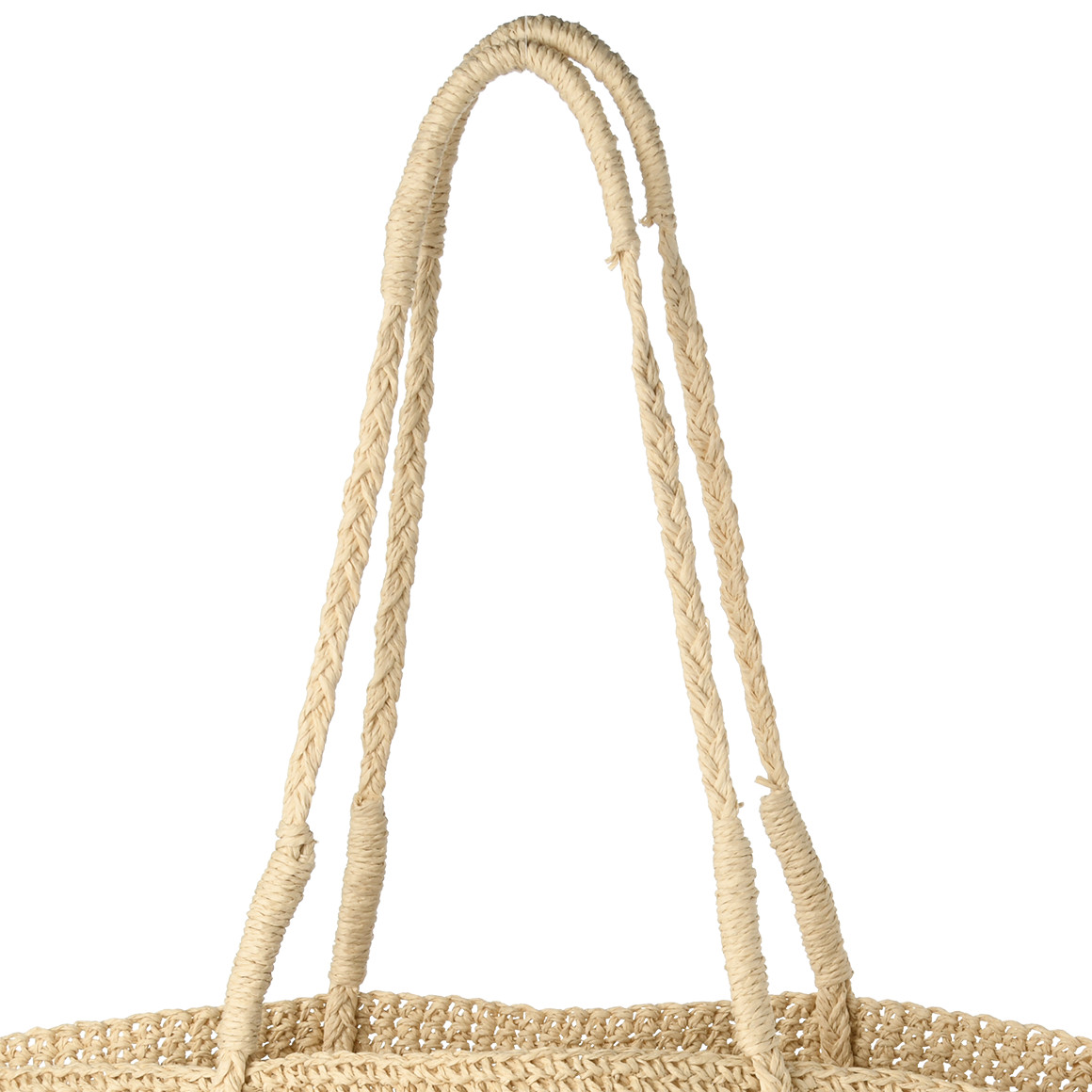 Strandtasche aus strukturiertem Material