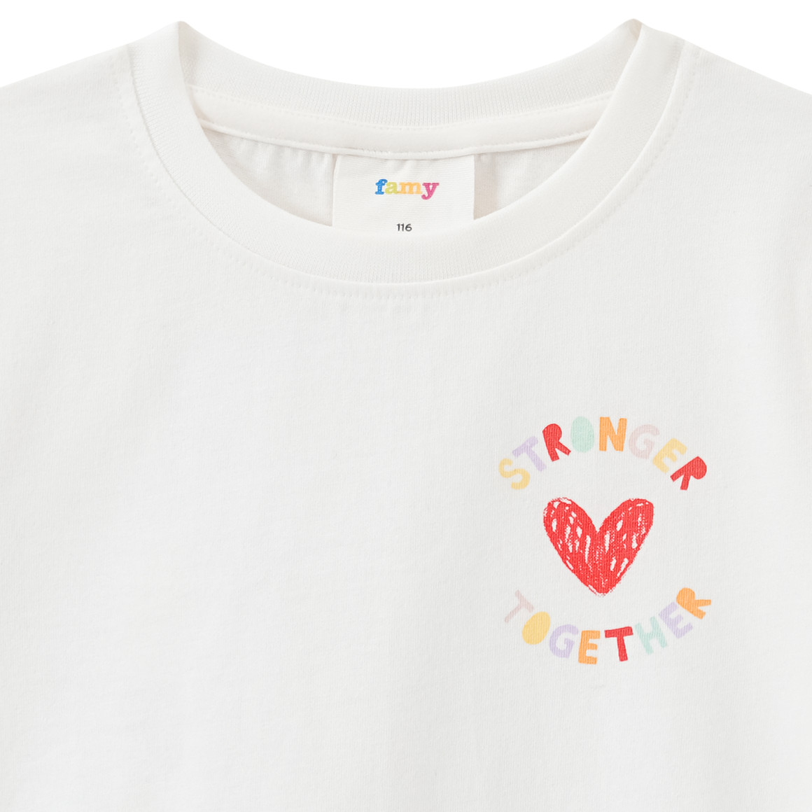 Kinder T-Shirt mit Message-Print