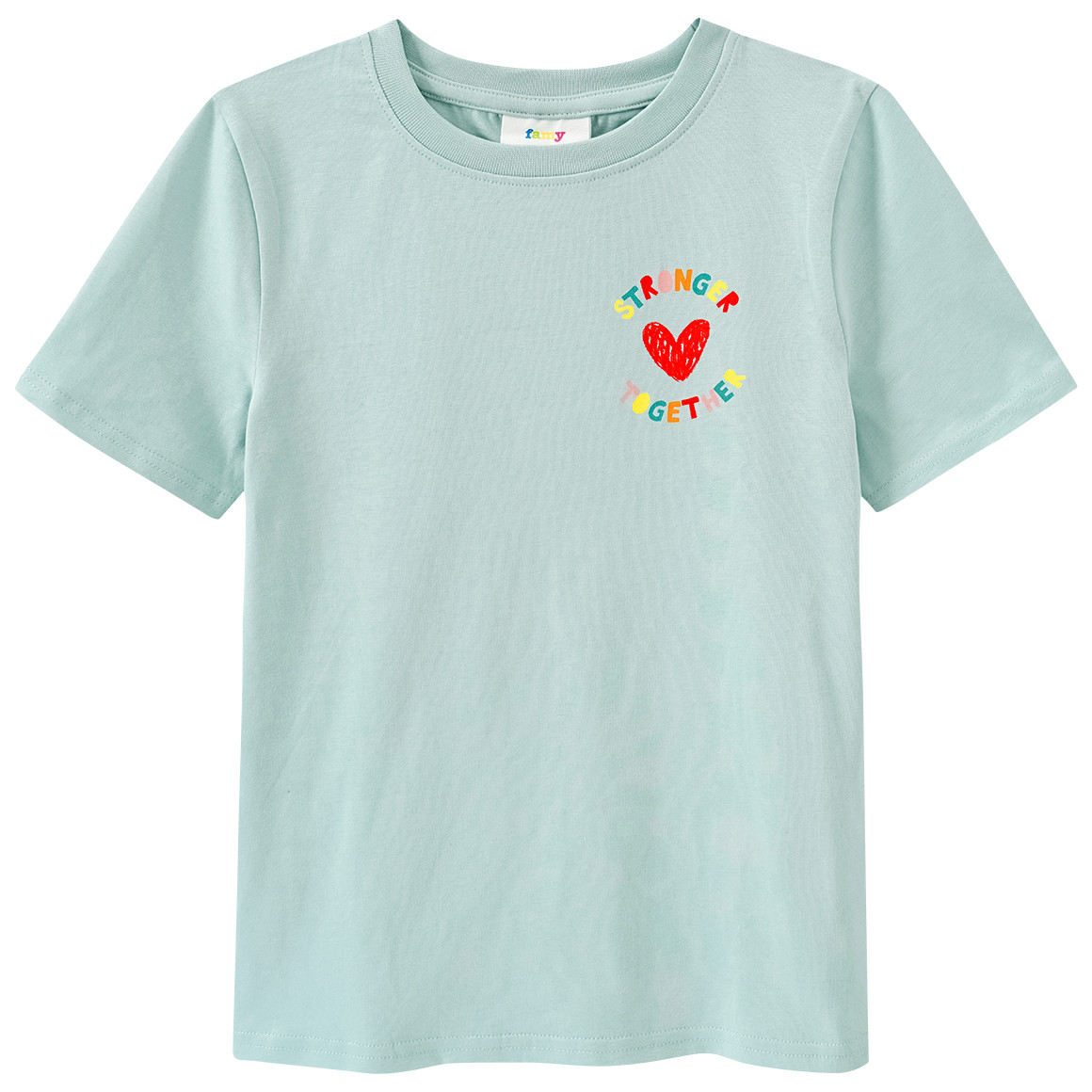 Kinder T-Shirt mit Message-Print