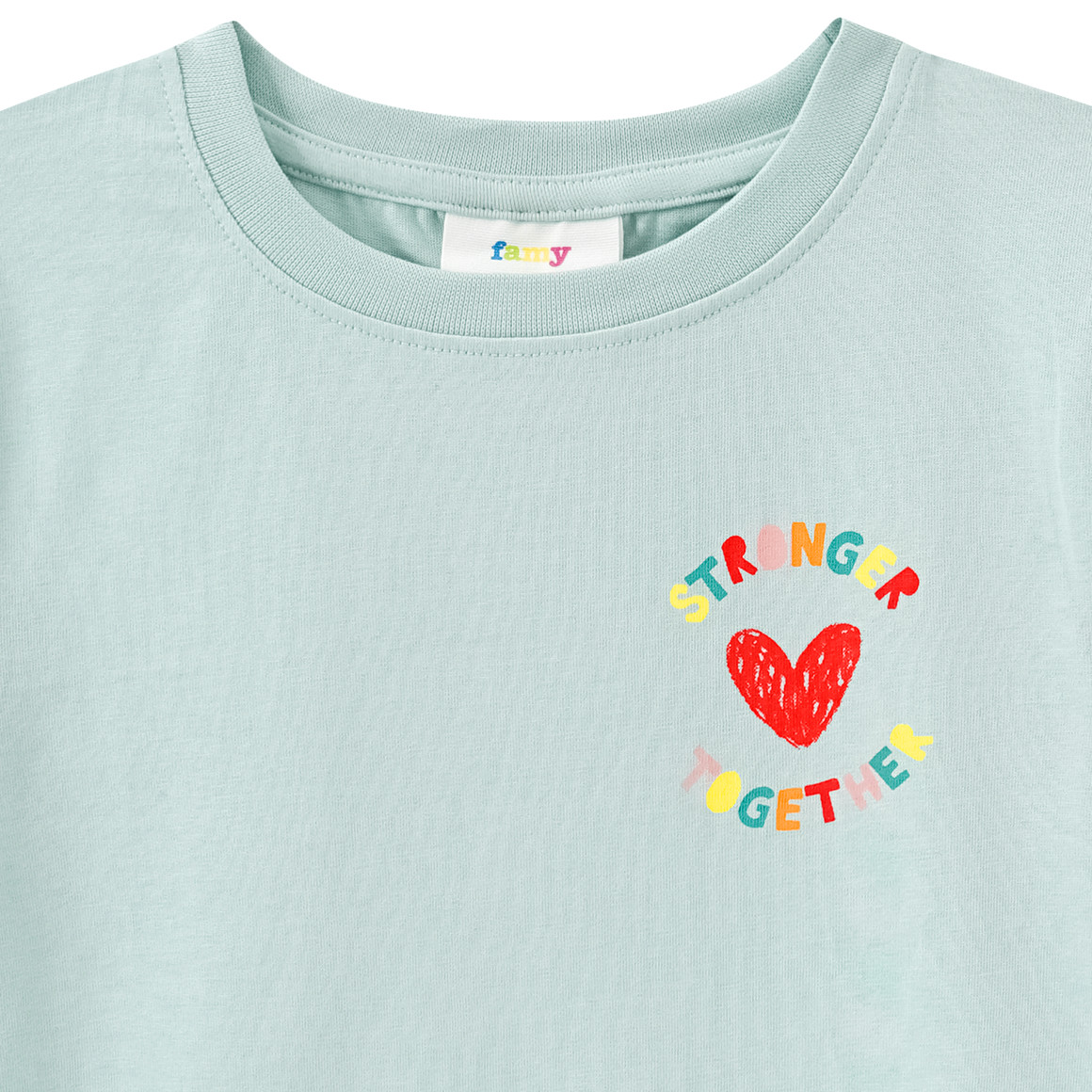Kinder T-Shirt mit Message-Print