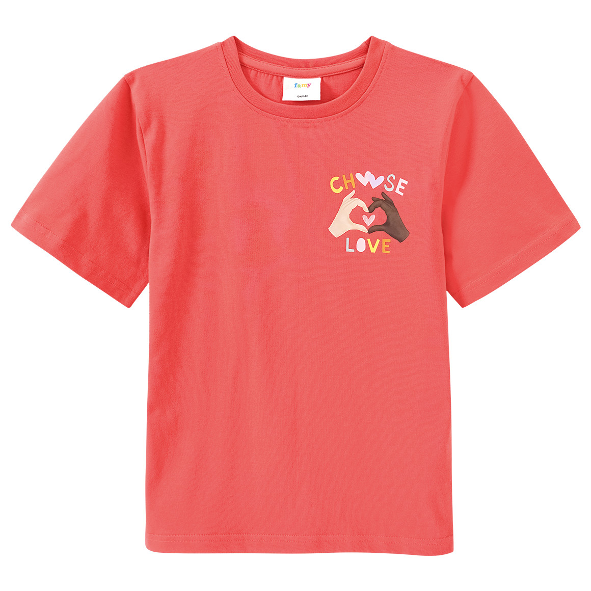 T-shirt voor kinderen met tekstprint