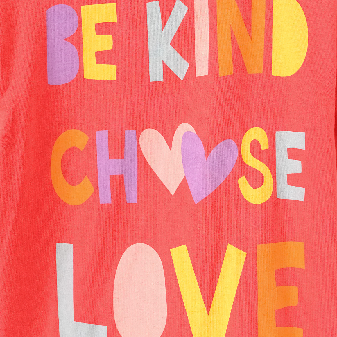 T-shirt voor kinderen met tekstprint