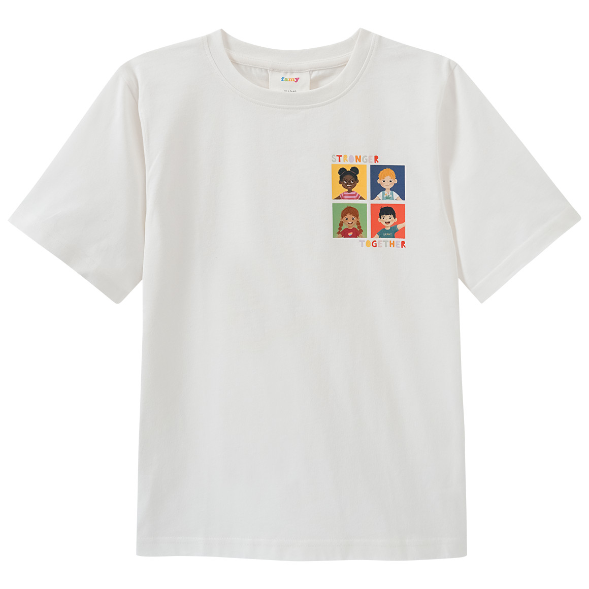 Kinder T-Shirt mit Message-Print