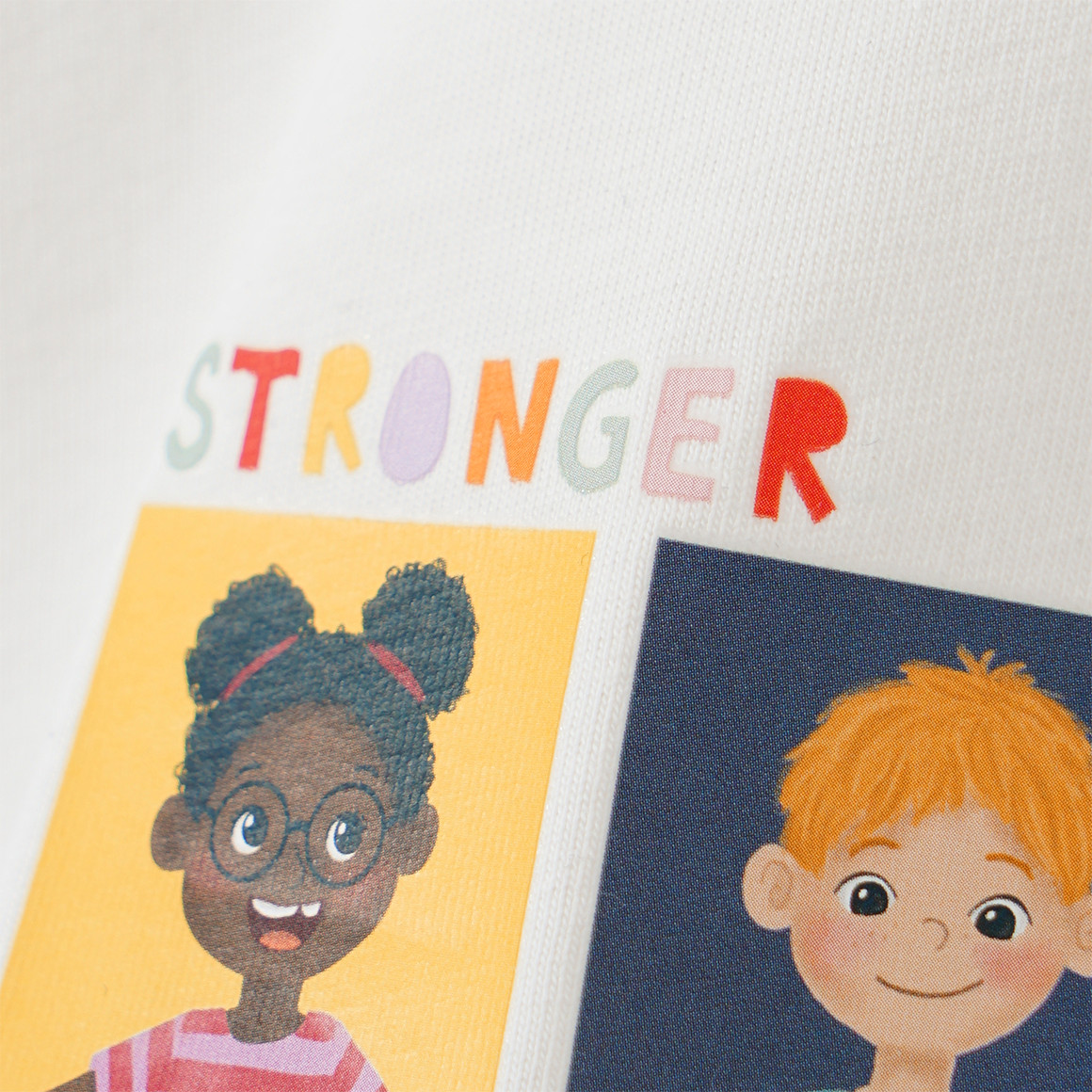 Kinder T-Shirt mit Message-Print