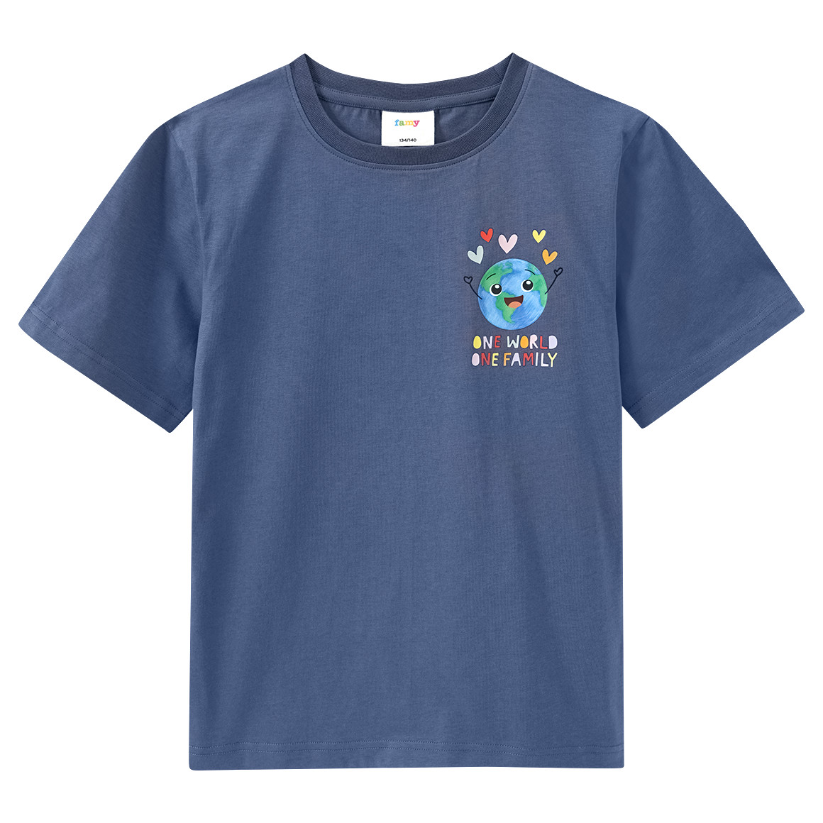 Kinder T-Shirt mit Message-Print