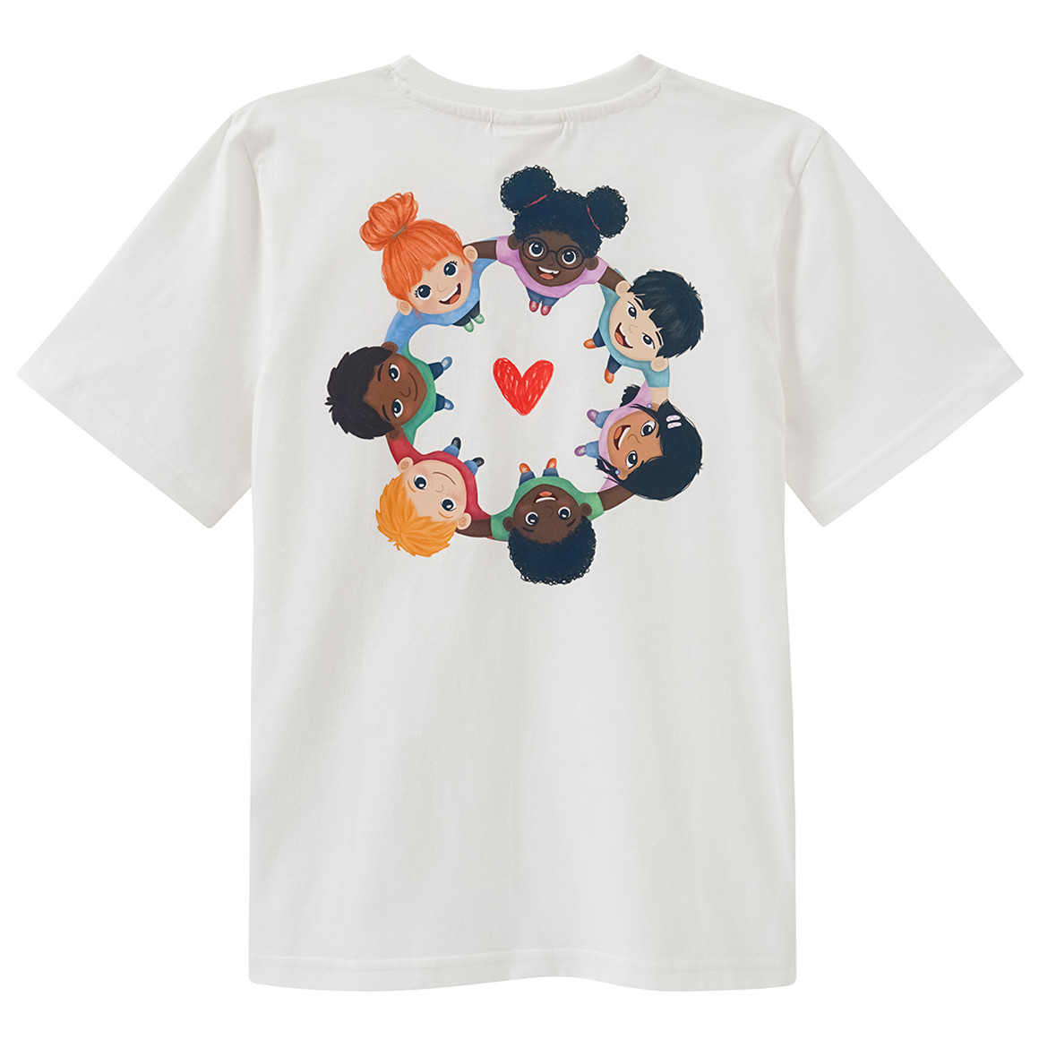 T-shirt voor kinderen met tekstprint