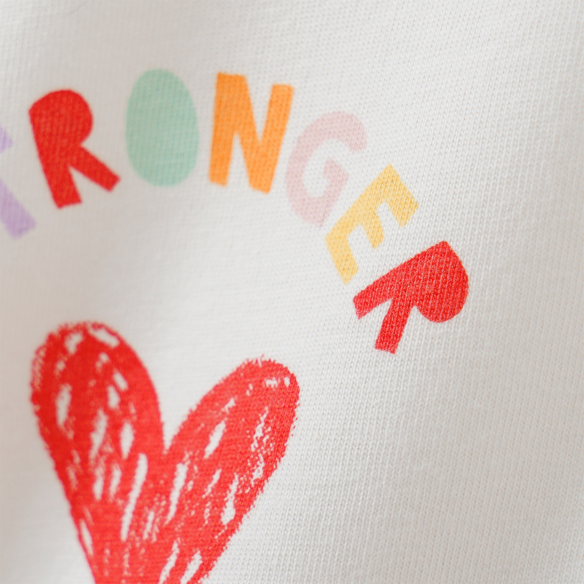 T-shirt voor kinderen met tekstprint
