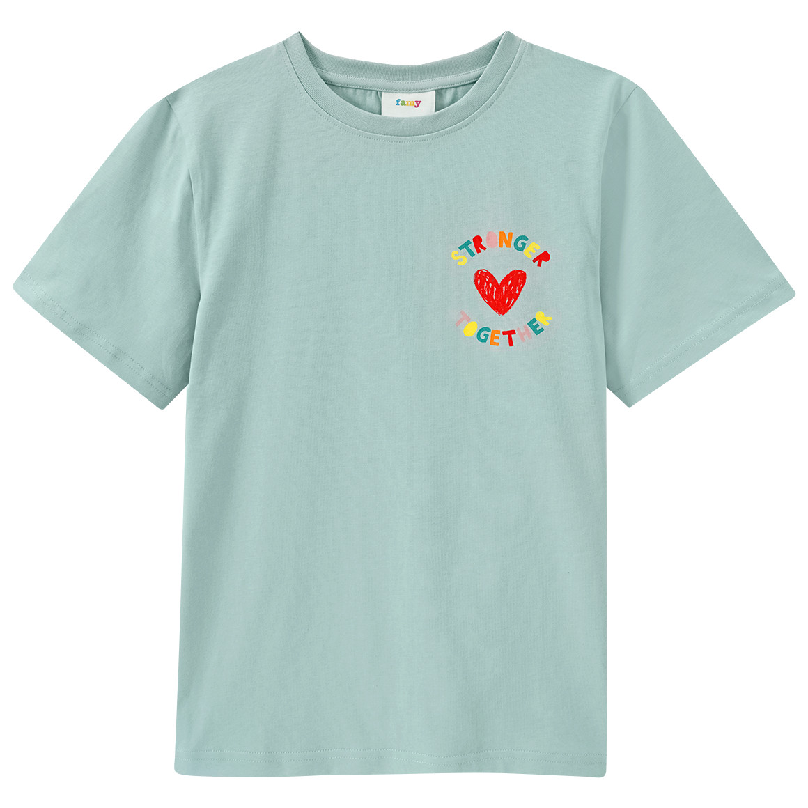 T-shirt voor kinderen met tekstprint