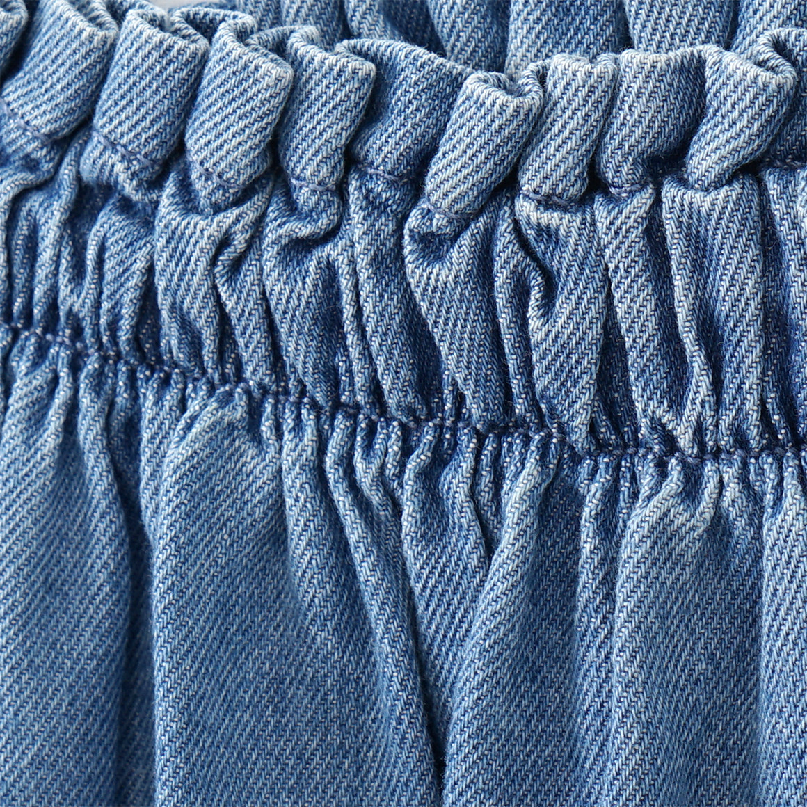 Mädchen Rock in Denim-Optik