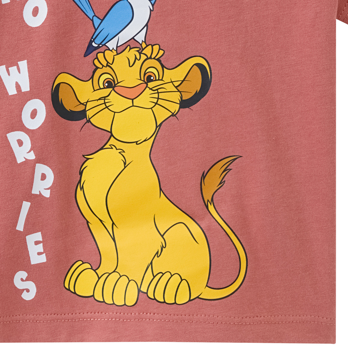 Der König der Löwen T-Shirt mit großem Print