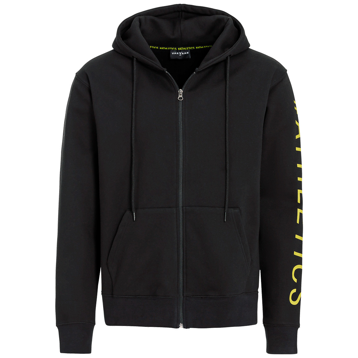 Herren Sport-Sweatjacke mit Kapuze