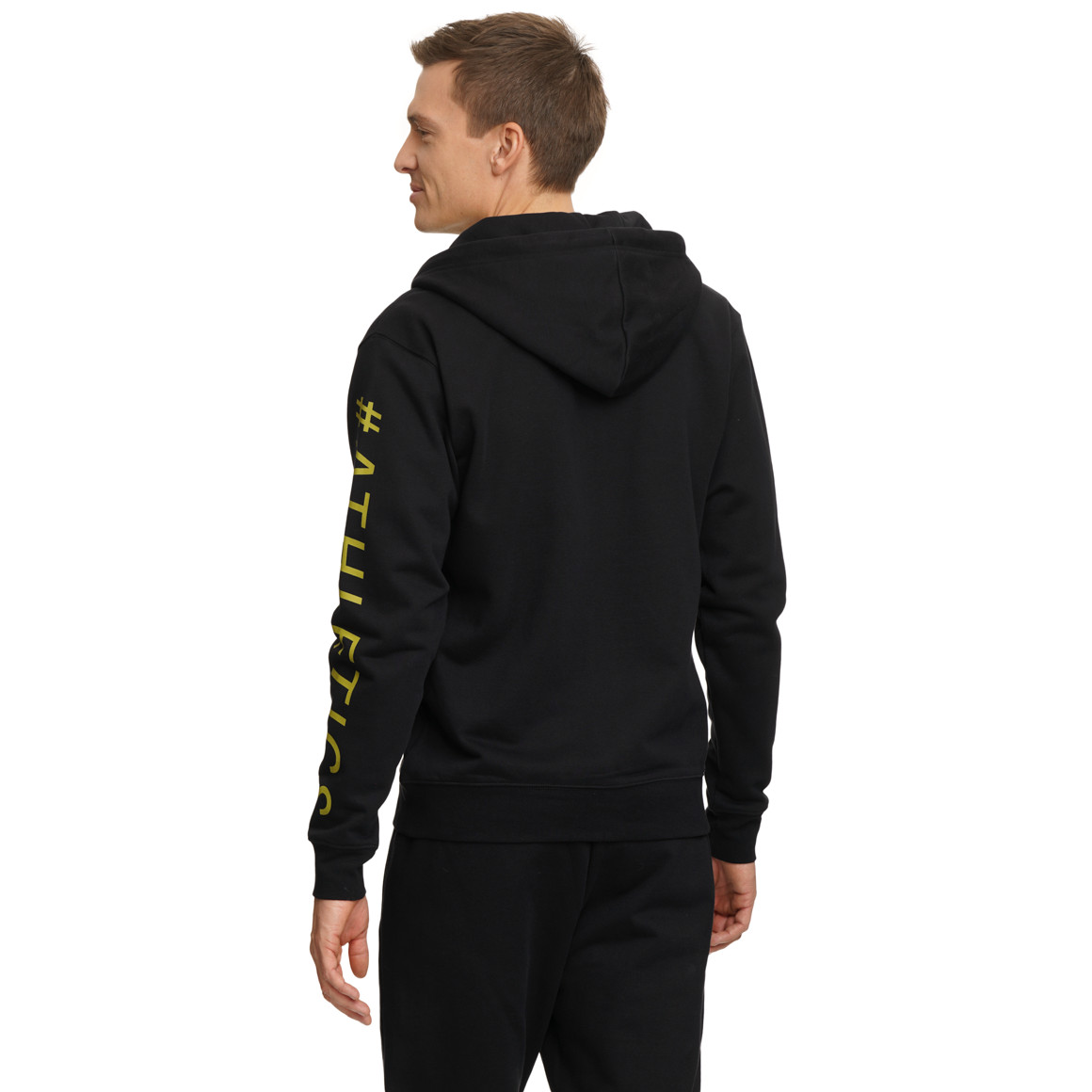 Herren Sport-Sweatjacke mit Kapuze