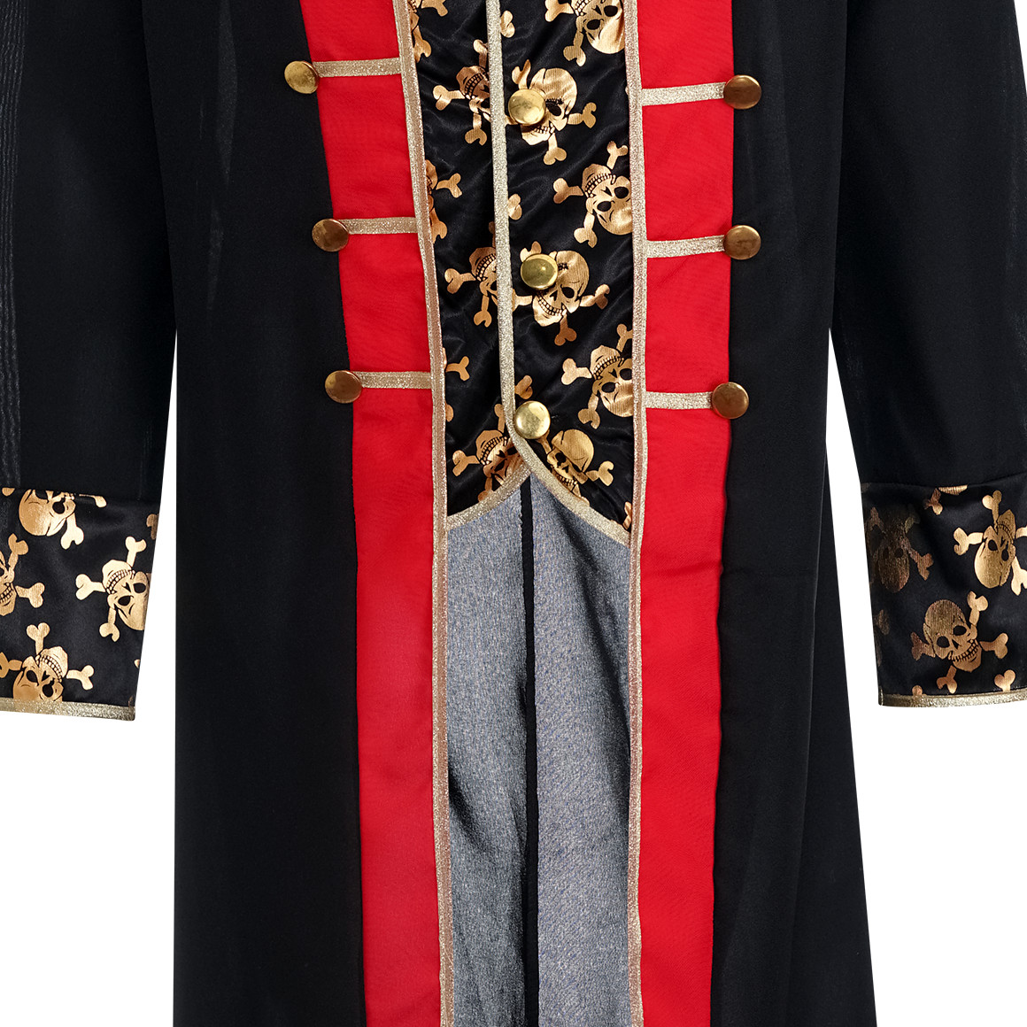 Herren Kostüm Pirat mit Kopftuch